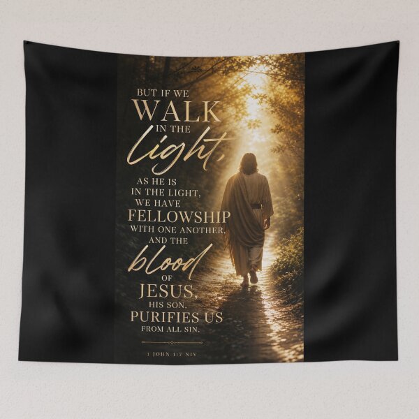 Item preview, 1 John 1:7 NIV - v2 - JCTRUTHER designed and sold by JCTRUTHERshop.
