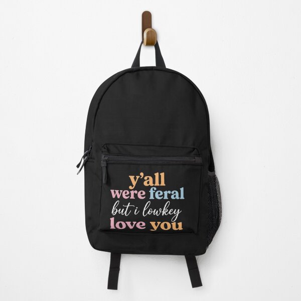 Item preview, Funny Teacher Shirt Y'all were Feral But I Lowkey Love You designed and sold by rachid-elmesafy.
