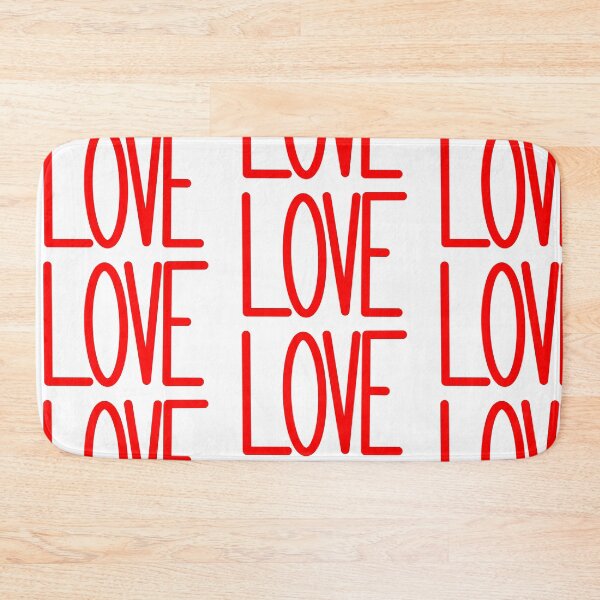 Item preview, LOVE in Red Letters designed and sold by allie-honigford.