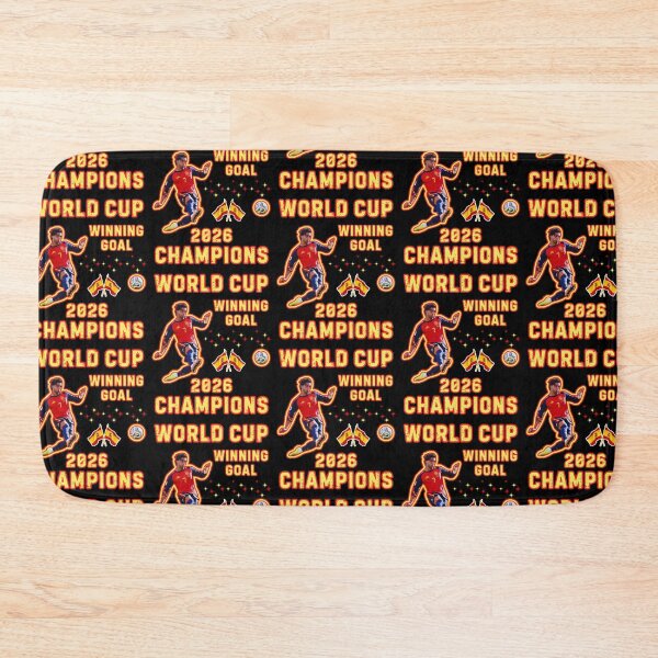 Item preview, Spain World Cup Champion designed and sold by WoodburyLake.
