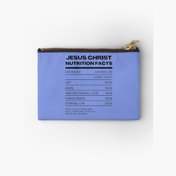 Item preview, Jesus Christ Nutrition Facts designed and sold by Ycotton8.