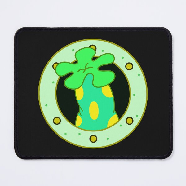 Item preview, SpongeBob Green Flower window designed and sold by DibujandoPorfa.