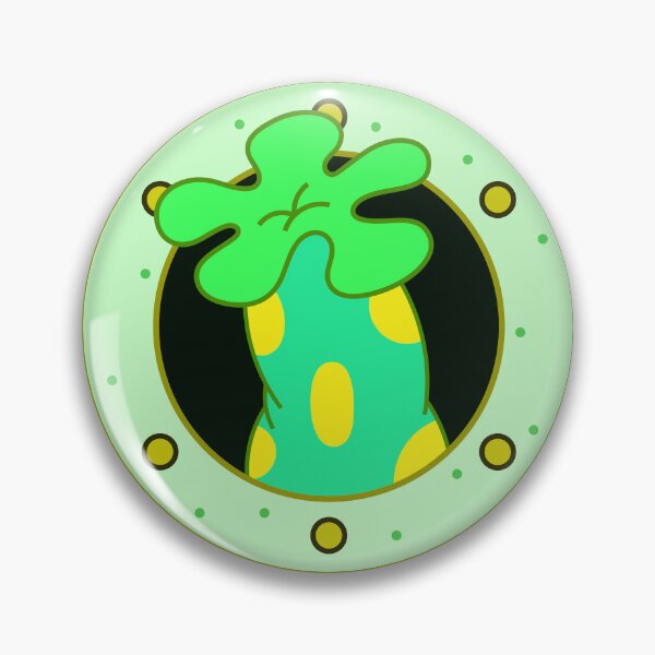 Item preview, SpongeBob Green Flower window designed and sold by DibujandoPorfa.