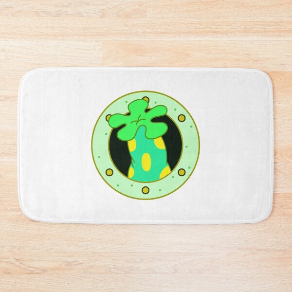 Item preview, SpongeBob Green Flower window designed and sold by DibujandoPorfa.