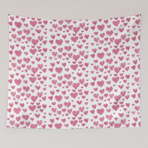 Item preview, Grouping of Pink Hearts designed and sold by allie-honigford.