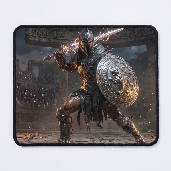 Item preview, Epic Spartan Warrior Dark Ruins Battle designed and sold by GalleryBrisArt.