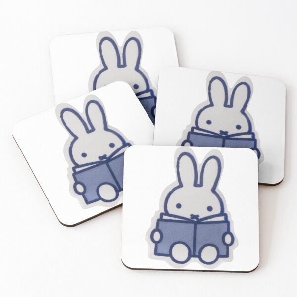 Item preview, bunny reading a blue book designed and sold by checolingo.