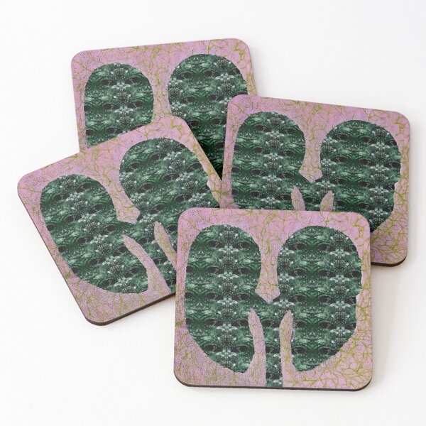 Item preview, Green Foot - Botanical Surrealism Symmetrical Tree Fine Art designed and sold by Marsailhe Milward.