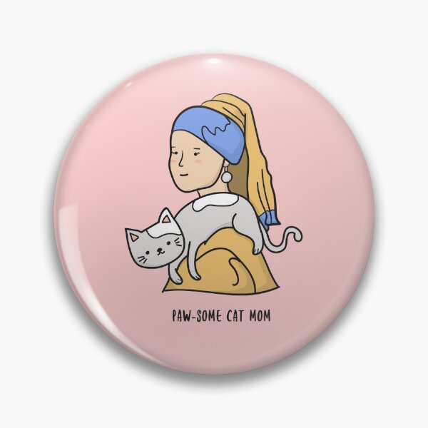 Item preview, Paw-some cat mom designed and sold by ORZAVA.