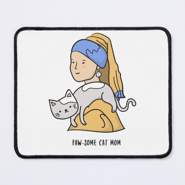 Item preview, Paw-some cat mom designed and sold by ORZAVA.