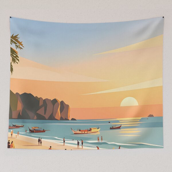 Item preview, Railay Beach Sunset – Thailand designed and sold by Spirit of Siam.