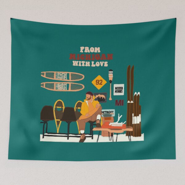 Item preview, From Michigan with Love designed and sold by whimsicallyanxious.