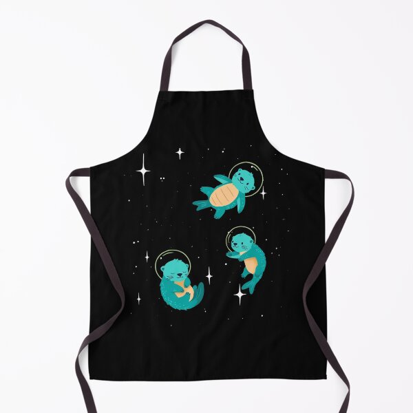 Item preview, Cute Space Sea Otters – Kawaii Astronaut Ocean Animals designed and sold by JessArty ⭐⭐⭐⭐⭐.