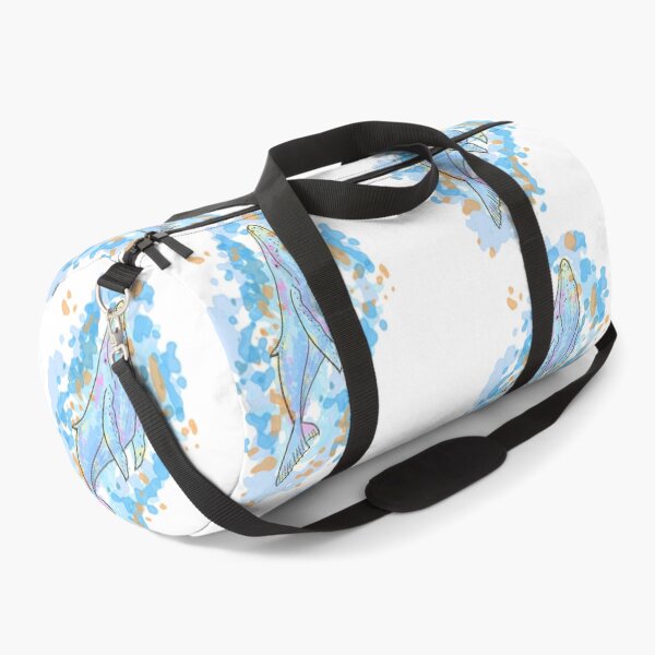 Item preview, Majestic Humpback Whale Watercolor Splash Ocean Art Design designed and sold by DreamerX.