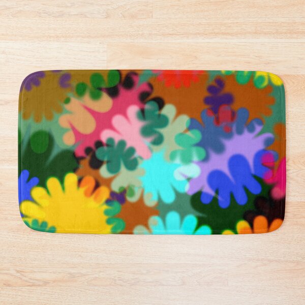 Item preview, Colorful Abstract Floral Pattern – Bold Retro Flower Power Design designed and sold by BuckaBaby.