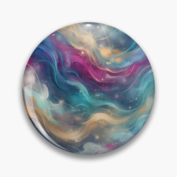 Item preview, Space Art Black Yellow Blue Red Orange Green designed and sold by ART ATTACK ZONE.