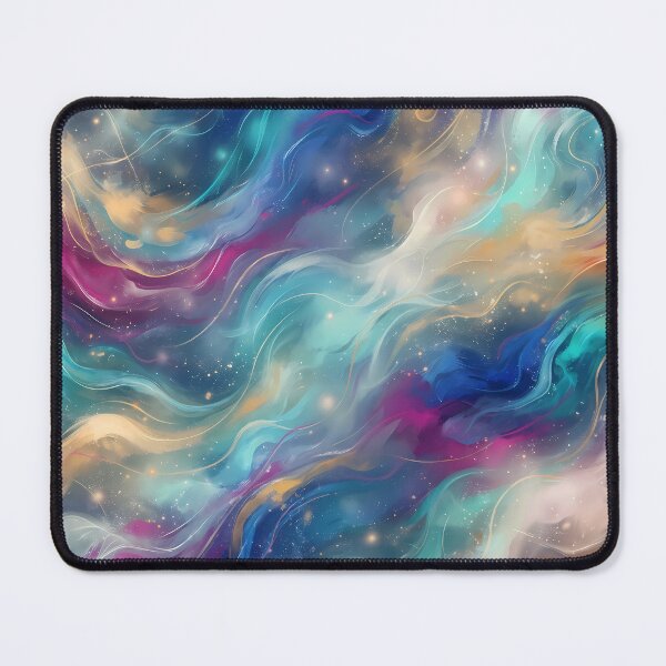 Item preview, Space Art Black Yellow Blue Red Orange Green designed and sold by ART ATTACK ZONE.