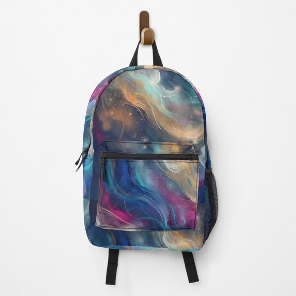 Item preview, Space Art Black Yellow Blue Red Orange Green designed and sold by ART ATTACK ZONE.