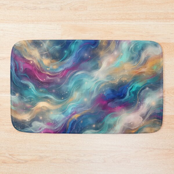 Item preview, Space Art Black Yellow Blue Red Orange Green designed and sold by ART ATTACK ZONE.