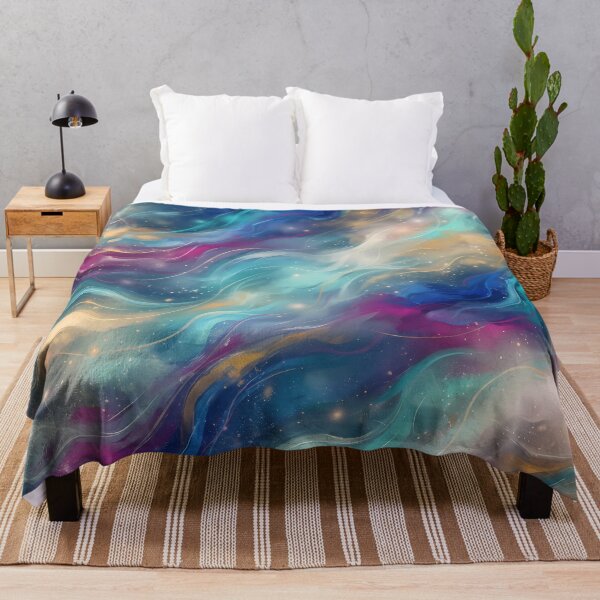 Item preview, Space Art Black Yellow Blue Red Orange Green designed and sold by ART ATTACK ZONE.