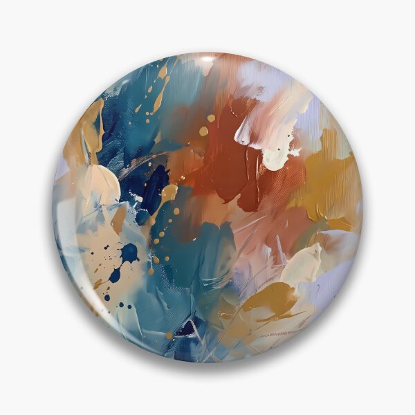 Item preview, Oil Watercolor Black Yellow Blue Red Orange Green designed and sold by ART ATTACK ZONE.