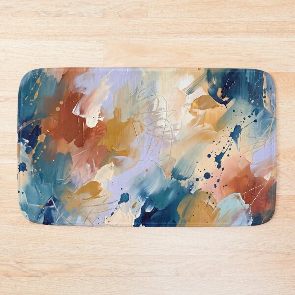 Item preview, Oil Watercolor Black Yellow Blue Red Orange Green designed and sold by ART ATTACK ZONE.