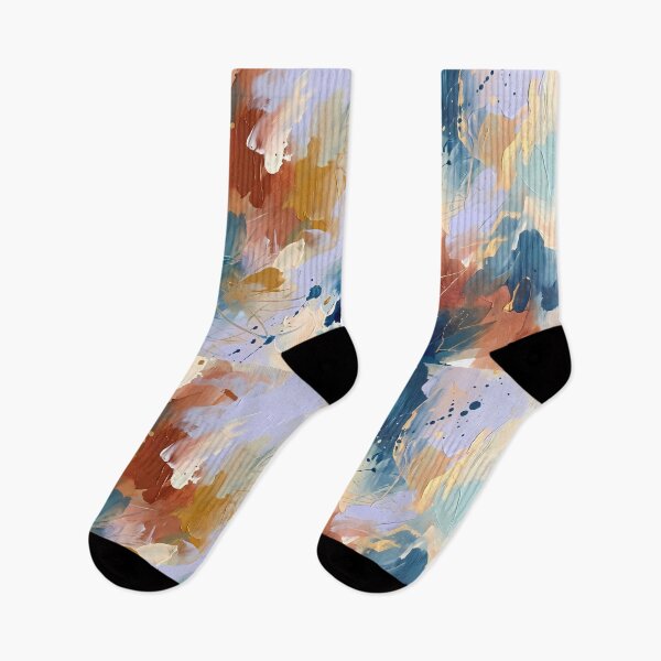 Item preview, Oil Watercolor Black Yellow Blue Red Orange Green designed and sold by ART ATTACK ZONE.