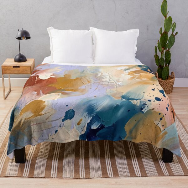 Item preview, Oil Watercolor Black Yellow Blue Red Orange Green designed and sold by ART ATTACK ZONE.