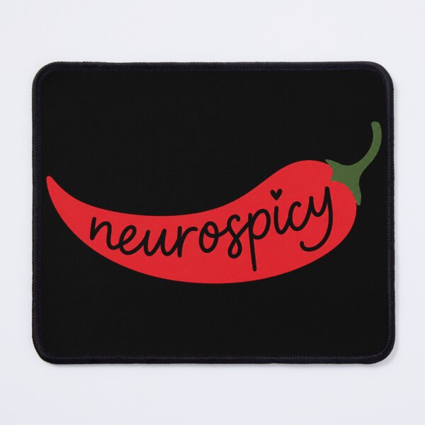 Item preview, Neurospicy Chili Pepper Autism Pride Art designed and sold by anabellstar design co.