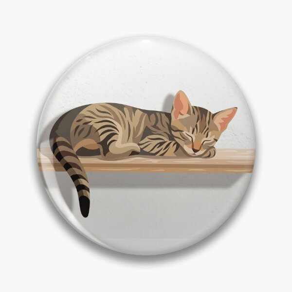 Item preview, Cat sleeping on a shelf designed and sold by NorthNook.
