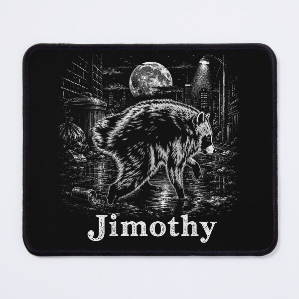 Item preview, Jimothy Viral Raccoon Funny Trash Panda Wildlife designed and sold by Kladhadredo.