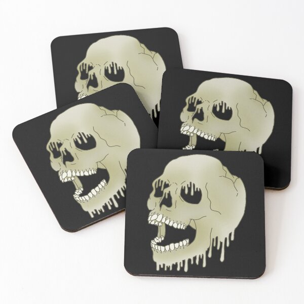 Item preview, Melting Skull - Original designed and sold by LMaccaMakes.