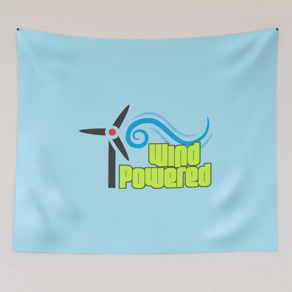 Item preview, Wind Powered designed and sold by PromoteProgress.