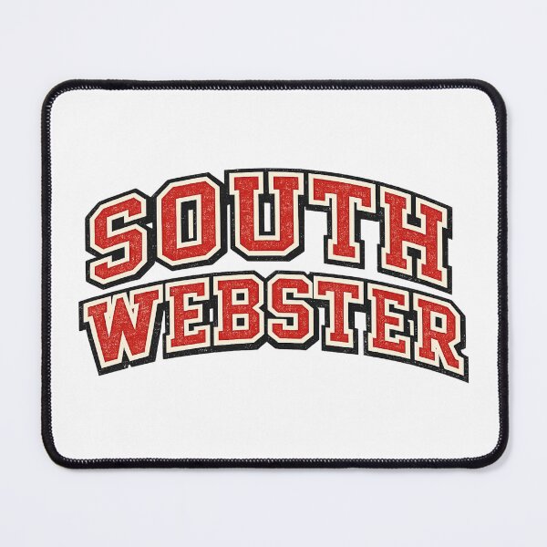 Item preview, South Webster Vintage Varsity | Retro Collegiate Spirit Wear | Distressed Athletic Design designed and sold by Rewind Society.