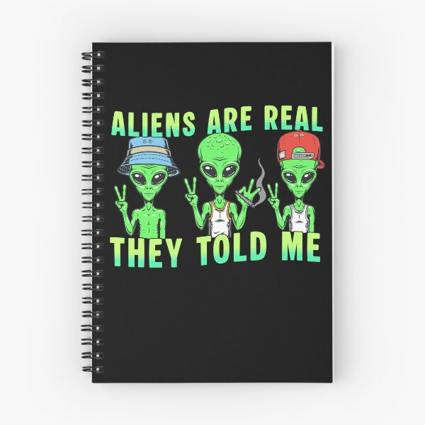 Item preview, Aliens are real they told me designed and sold by BritishDelights.