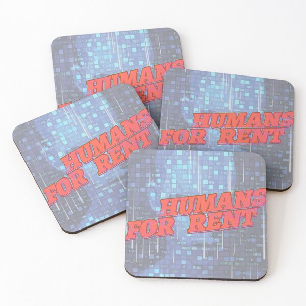 Item preview, HUMANS FOR RENT designed and sold by TurtoeClub.