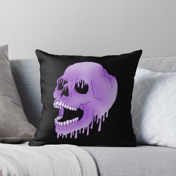 Item preview, Melting Skull - Purple  designed and sold by LMaccaMakes.