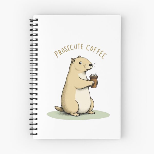 Item preview, Prosecute Coffee Funny Capybara | Cute Coffee Lover Meme | Cozy Animal Aesthetic | Kawaii Coffee Sticker | Funny Capybara T-Shirt designed and sold by ArtMashupCo.