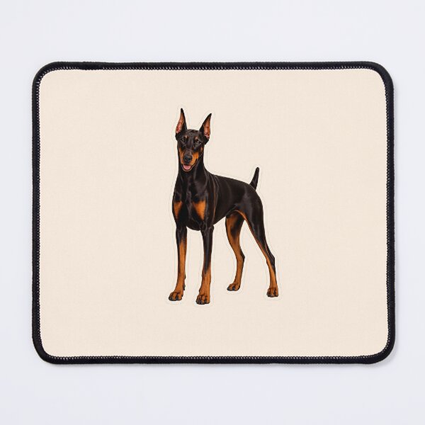 Item preview, Red Doberman Dog designed and sold by BackgroundND.