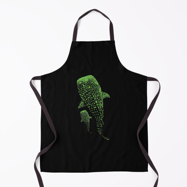 Item preview, Glowing Whale Shark Particle Art – Modern Ocean Wildlife Design designed and sold by RamyGallery.