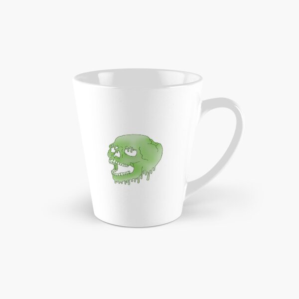 Item preview, Melting Skull - Green designed and sold by LMaccaMakes.