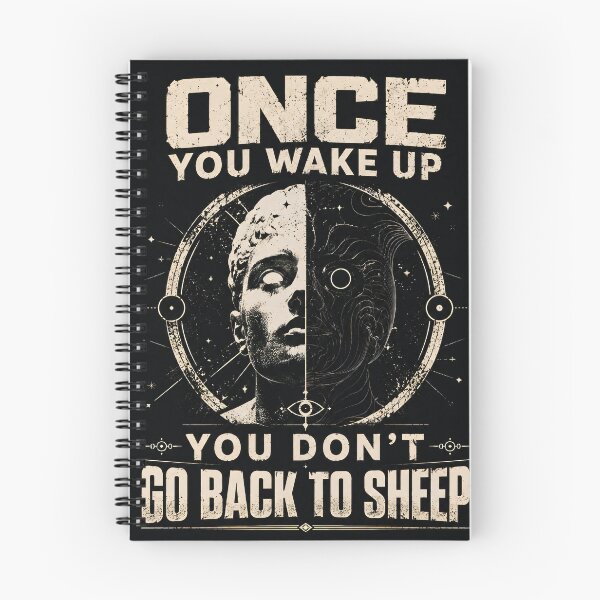 Item preview, Once You Wake Up You Don’t Go Back to Sheep | Awakening Graphic  designed and sold by TeezyDezignes.