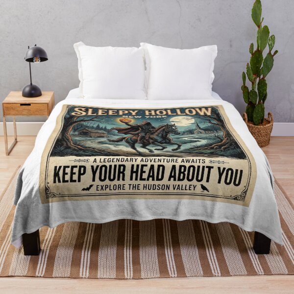Item preview, Sleepy Hollow New York designed and sold by Bad-Decisions-Designs.