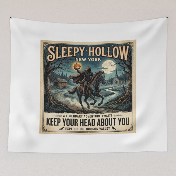 Item preview, Sleepy Hollow New York designed and sold by Bad-Decisions-Designs.