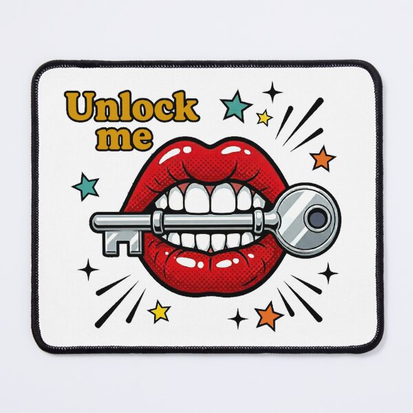 Item preview, Unlock Me Red Lips Key Design designed and sold by Bad-Decisions-Designs.