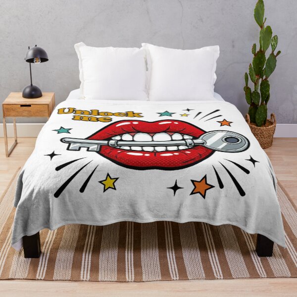 Item preview, Unlock Me Red Lips Key Design designed and sold by Bad-Decisions-Designs.
