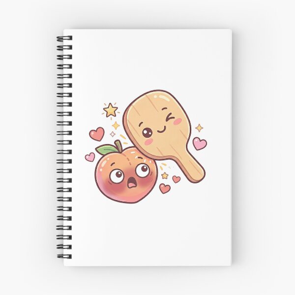Item preview, Kawaii Peach And Paddle Spanking Meme designed and sold by Bad-Decisions-Designs.