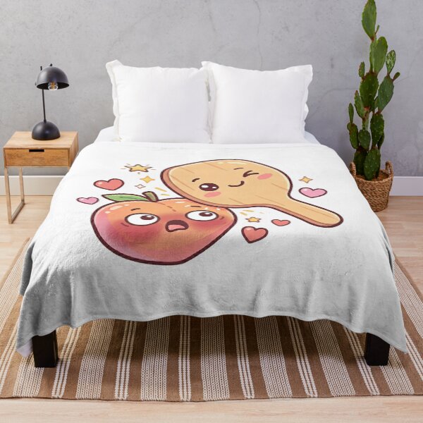 Item preview, Kawaii Peach And Paddle Spanking Meme designed and sold by Bad-Decisions-Designs.