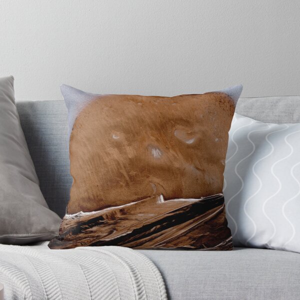 Item preview, Java Brown Jagged Mountain Range Spray Paint Art designed and sold by Jason Girard.