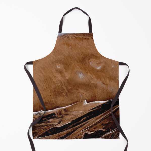 Item preview, Java Brown Jagged Mountain Range Spray Paint Art designed and sold by Jason Girard.